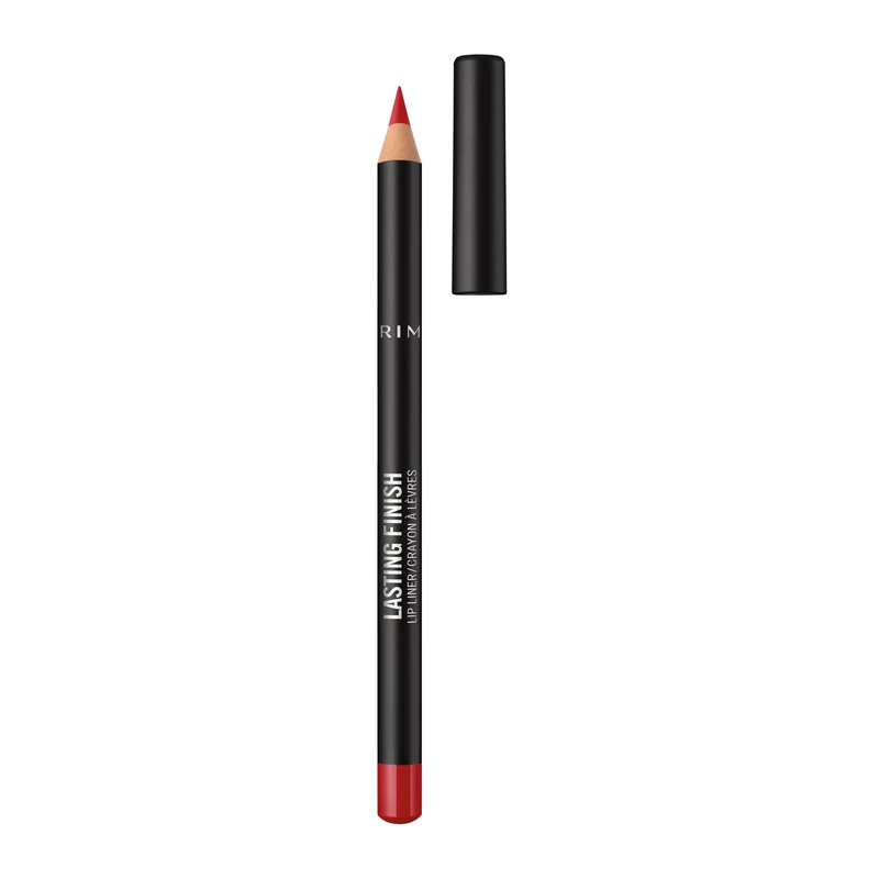 Rimmel Lasting Finish 8HR Lip Liner, Red Dynamite, Highly Pigmented Formula, Long-Wearing Creamy Colour, Precise Application and Seamless Blend, For Big & Plump Lips, Vegan & Cruelty Free, 1.2g