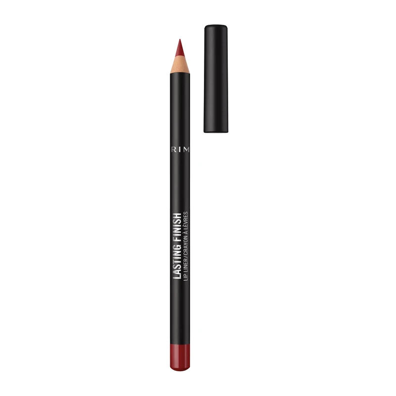 Rimmel Lasting Finish 8HR Lip Liner, Bitten Red, Highly Pigmented Formula, Long-Wearing Creamy Colour, Precise Application and Seamless Blend, For Big & Plump Lips, Vegan & Cruelty Free, 1.2g