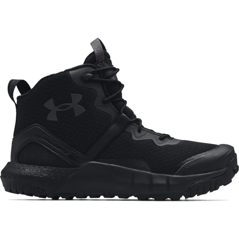 Under Armour Mens Micro G Valsetz Zip Mid Boots Black 10.5