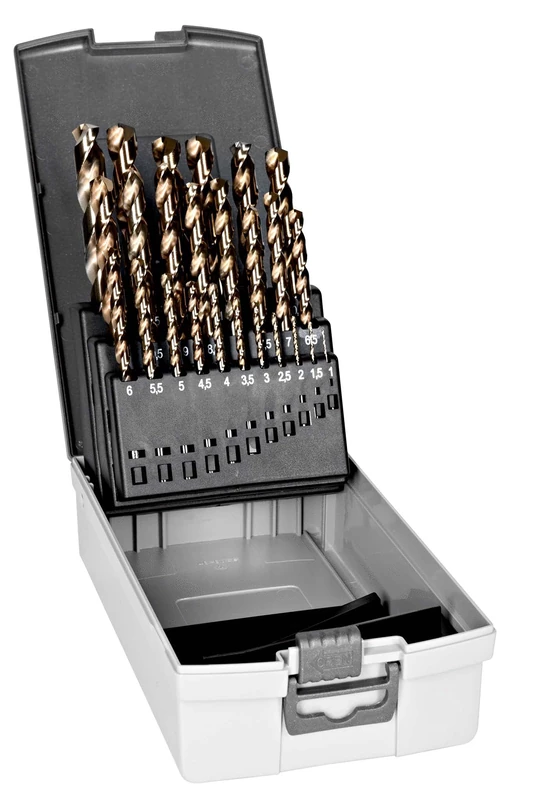 Bahco 25 Piece Metal Drill Bit Set - High Speed Steel with Cobalt