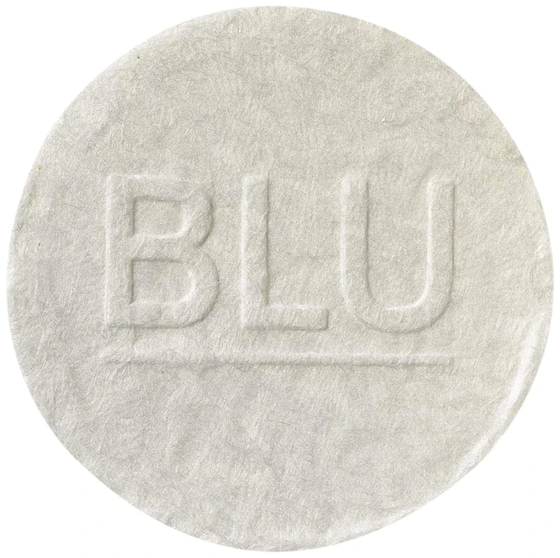 Mercer Culinary M36005 BLU Medium-Duty Compressed Foodservice Towel-100/Pack, Cotton, White