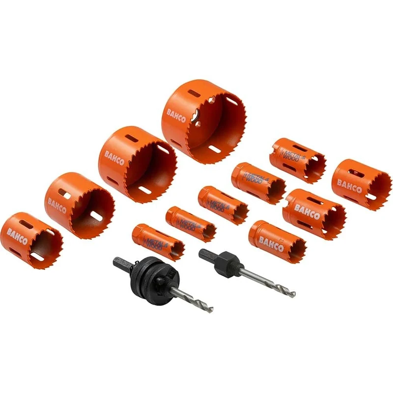 Plumber's Bi-Metal Holesaw Set, 14 Piece