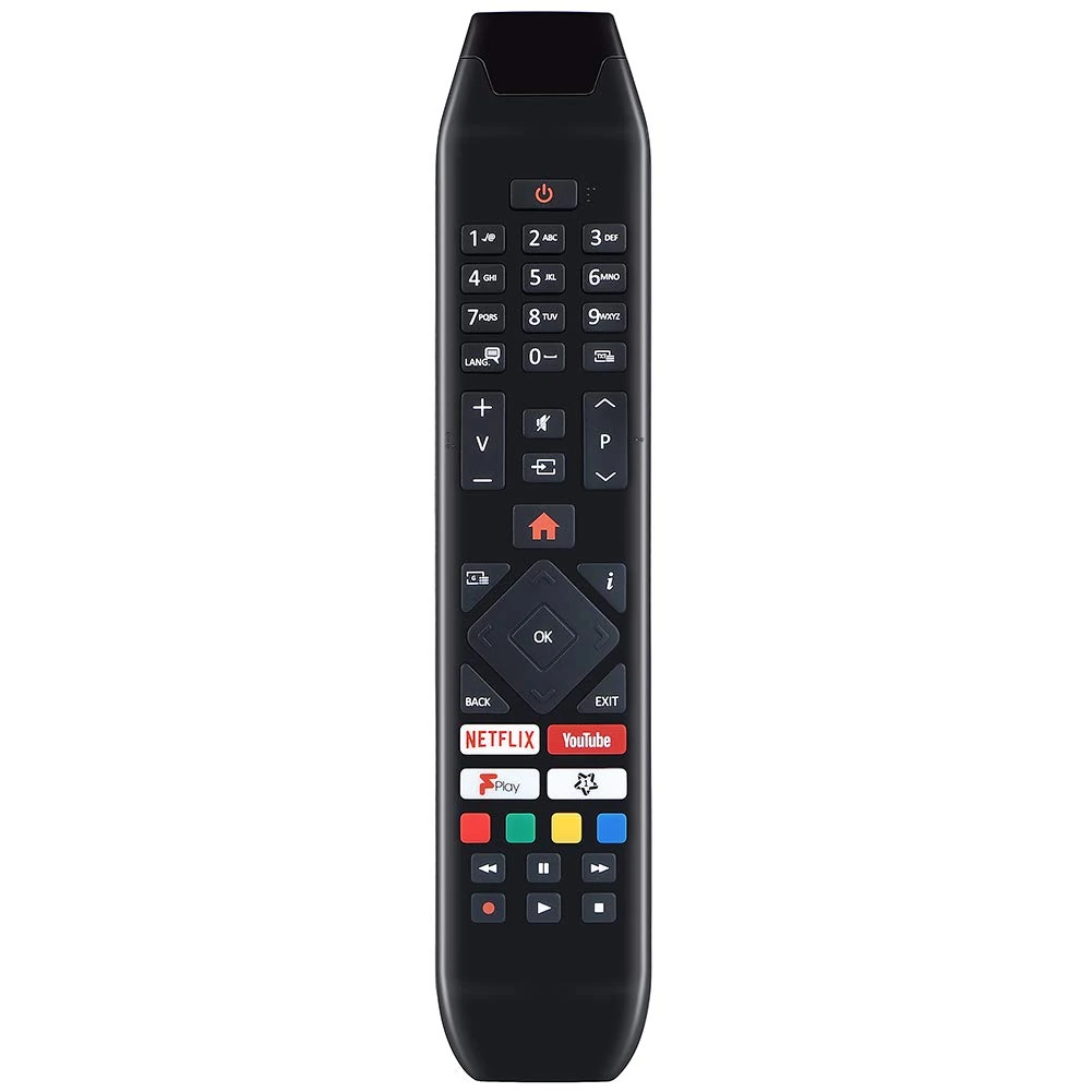 Gvirtue RC43141 30100945 Remote Control Compatible with Hitachi Smart LED LCD OLED 4K HDR TV 24HB21J65U 24HB21T65U 32HB26T61U 32HB26J61U 43HB26T72U 43HK25T74U 50HB26T72U 50HK25T74U 524HB21T65U