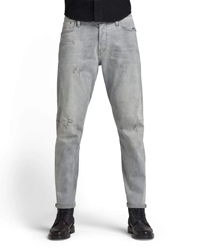 G-Star Men's Scutar 3D Tapered Jeans, Grey (vintage oreon grey destroyed D17711-C293-C296), 30W / 32L