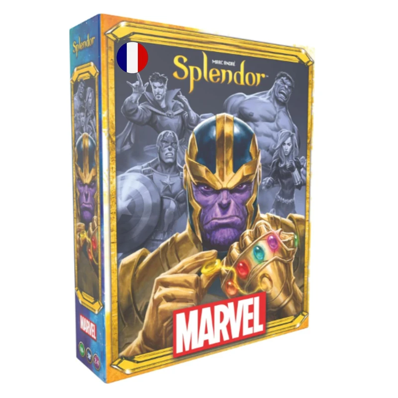 Asmodee Splendor: Marvel Board Game - Strategy Game for 2-4 Players