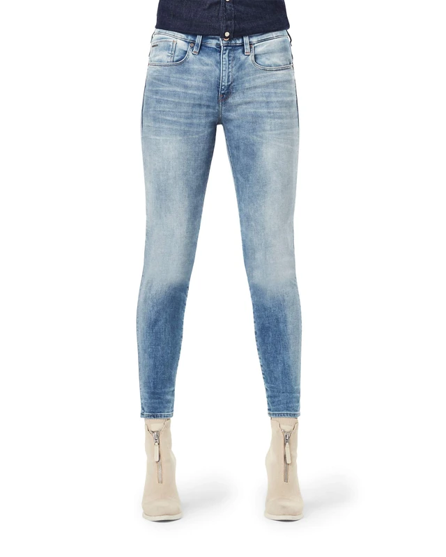 G-Star Women's Lhana Skinny Jeans, Blue (vintage beryl blue D19079-C296-C003), 26W / 32L