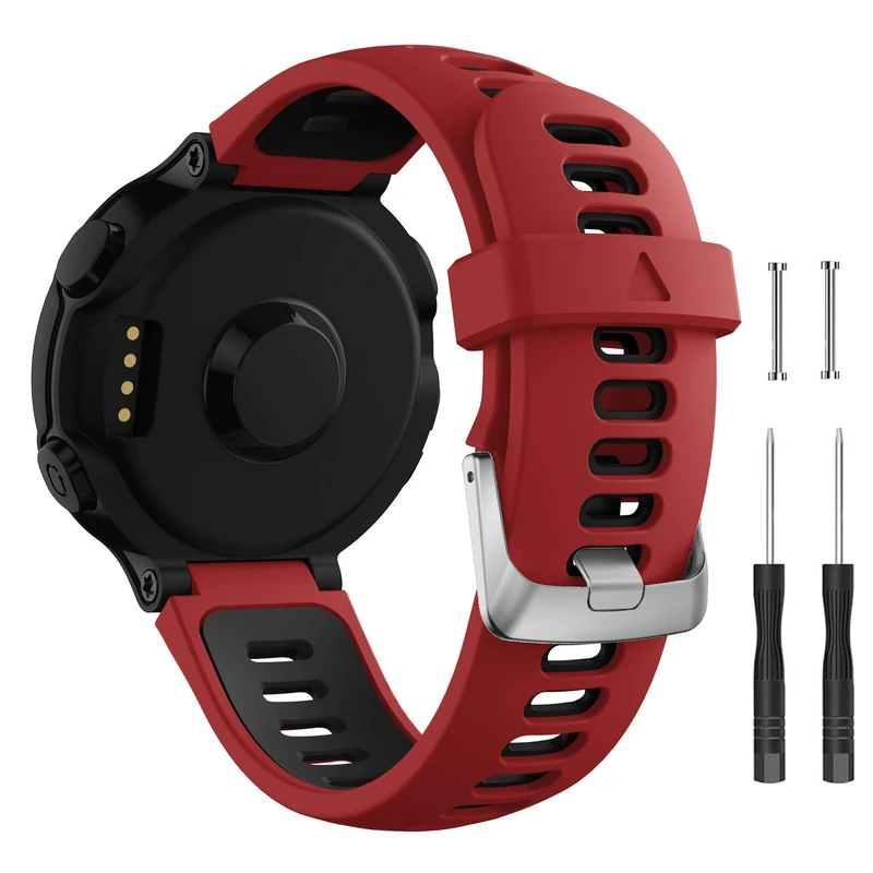 Songsier Silicone Band for Garmin Forerunner 735XT - Quick Release
