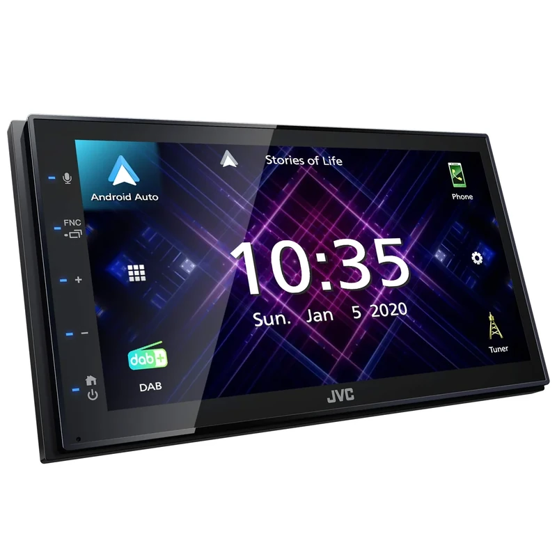 JVC KW-M565DBT Apple CarPlay, Android Auto, DAB Radio & Bluetooth Calling & Music Streaming