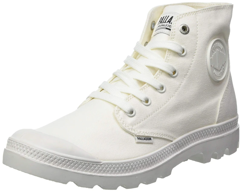 Palladium, Pampa Hi Monochrome, Sneaker unisex, White, 6 UK