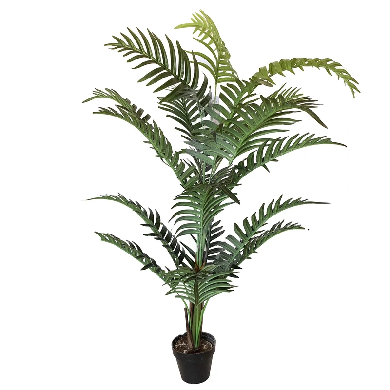 Wellhome Artificial Areca 105 cm Tall with Pot - Image 1