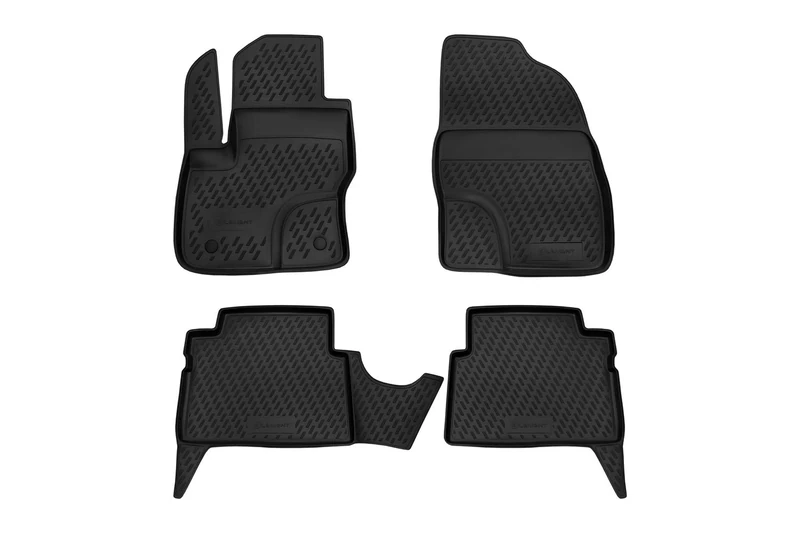 Element Rubber Mats Tailor-Made Floor Mats Ford Kuga 2008-2013 (FN) 4-Piece Set Black