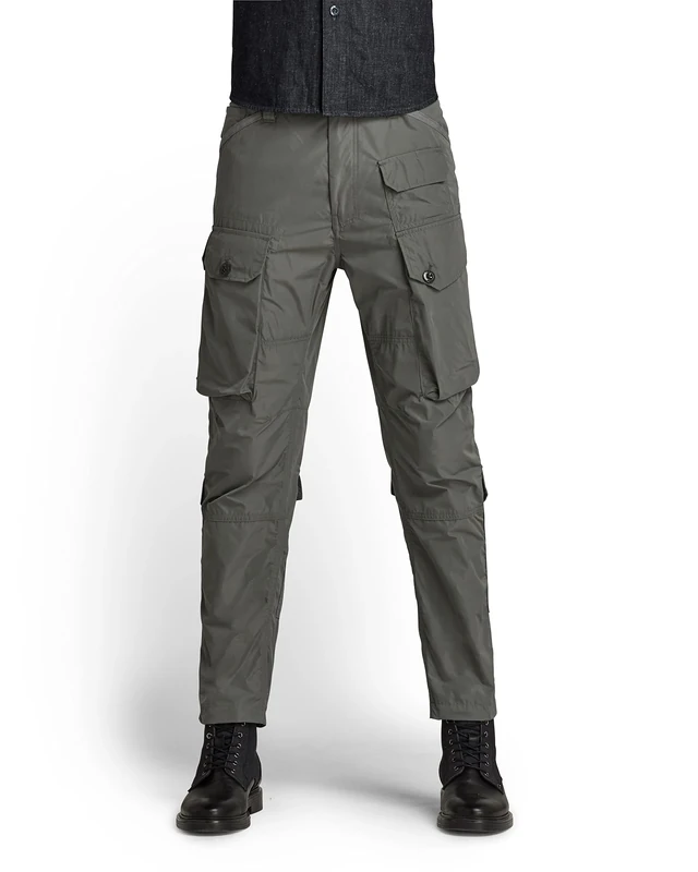 G-Star Men's Jungle Relaxed Tapered Cargo Pants, Grey (lt building D18949-C655-8166), 28W / 32L