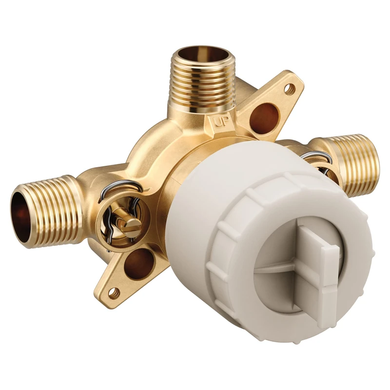 Moen U130CIS M-CORE 3-Series 3 Port Shower Mixing Valve with CC/IPC Connections and Stops