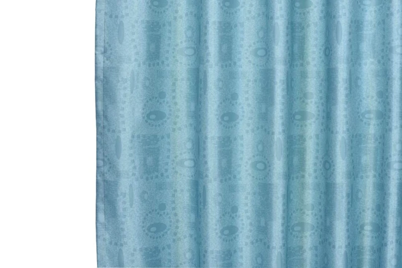 Cubicle Curtains Fire Retardant Thermal Insulated, Room Darkening Geometric Design Printed, Pencil Pleat (1 Panel) Window Curtains/Panels/Drapes 522675-204.01