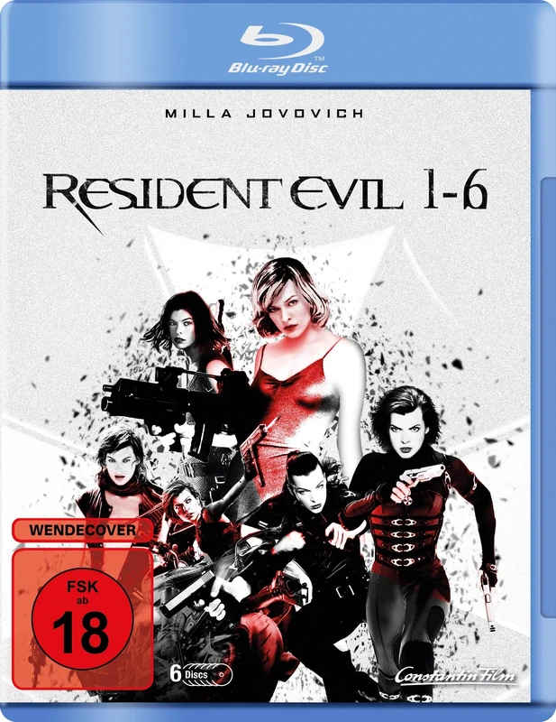 Resident Evil 1-6 [Blu-ray]