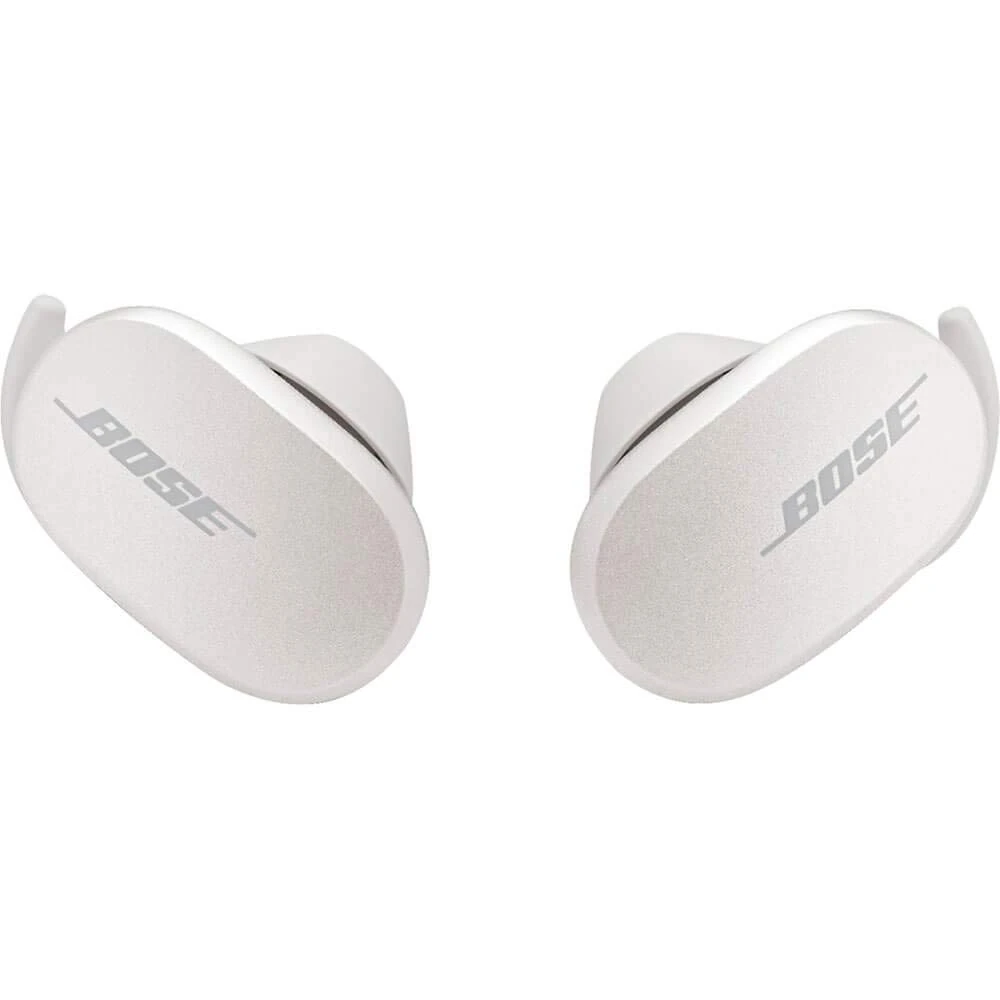 Bose QuietComfort® Noise Cancelling Earbuds–True Wireless Earphones with Voice Control, Soapstone, World Class Bluetooth Noise Cancelling Earbuds with Charging Case