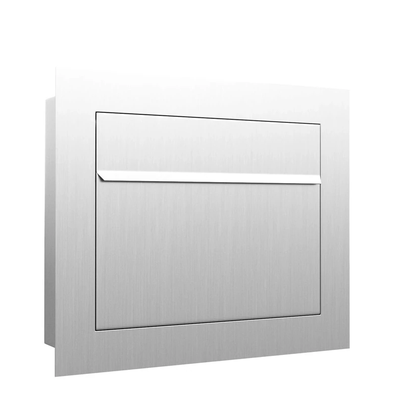 SORA - Contemporary, Built-in Designer Mailbox in Stainless Steel - Image 1