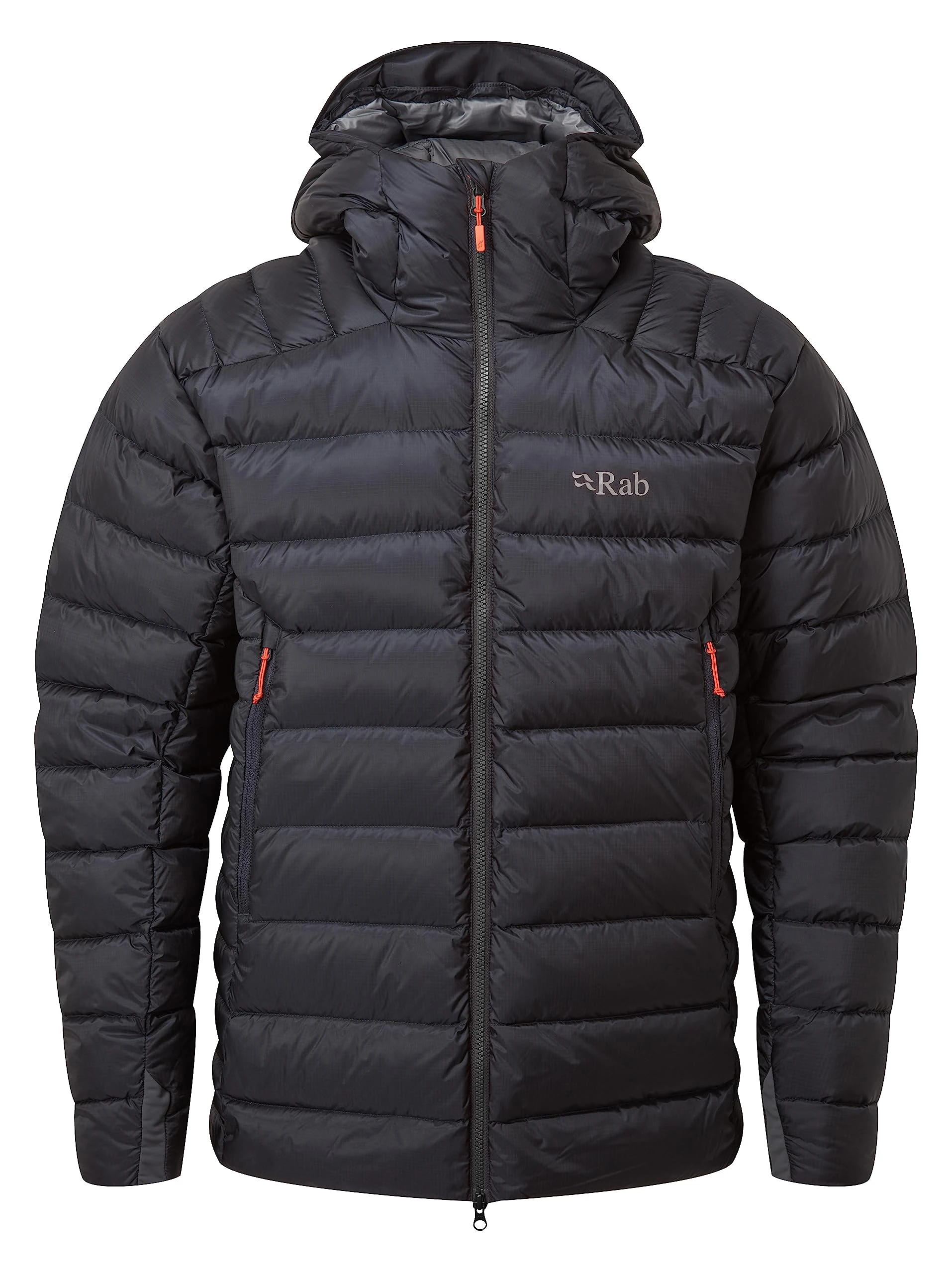 Rab Men's Electron Pro Down Jacket for Climbing & Mountaineering - Beluga - Medium