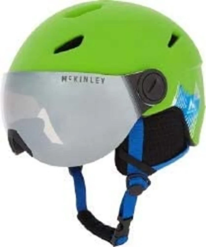 McKINLEY Pulse S2 Visor Hs Ski Helmet WHITE/TURQUOISE XXS