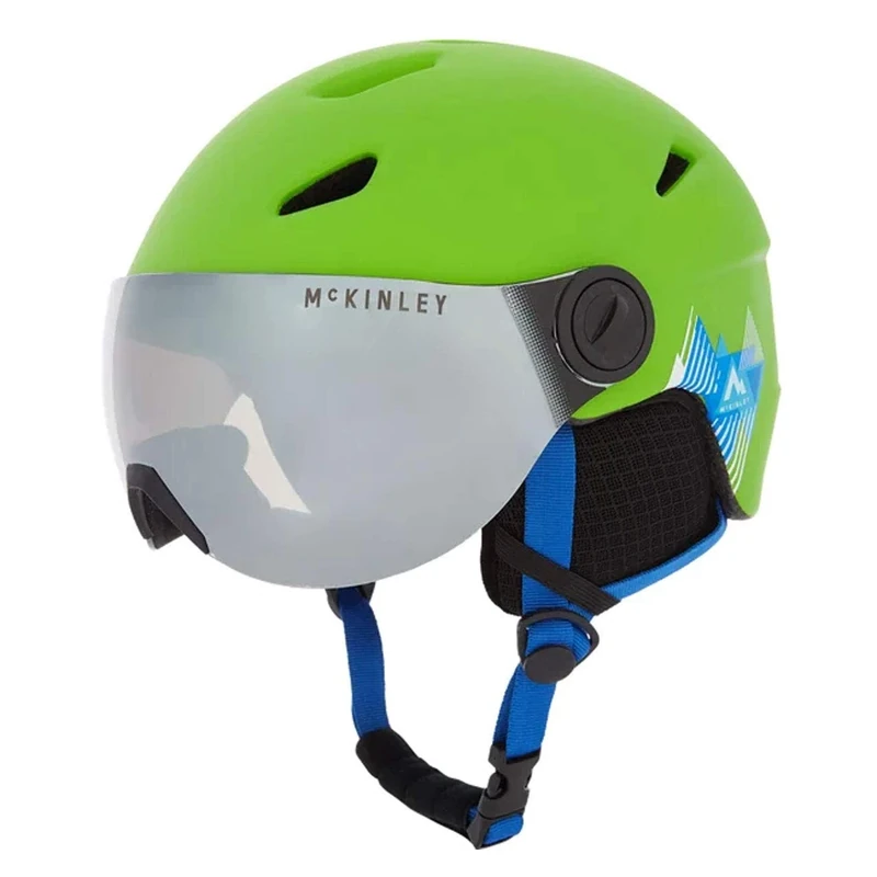 McKINLEY Pulse S2 Visor Hs Ski Helmet BLACK/RED XS