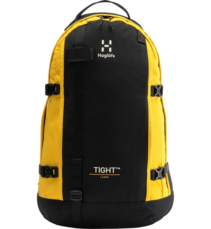 HAGLOFS 338150_4MA Tight Large Sports backpack Unisex Adult True Black/Pumpkin Yellow Size 1-SIZE