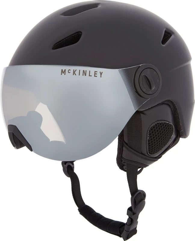 McKINLEY Pulse S2 Visor Hs-01 Ski Helmet BLACK S