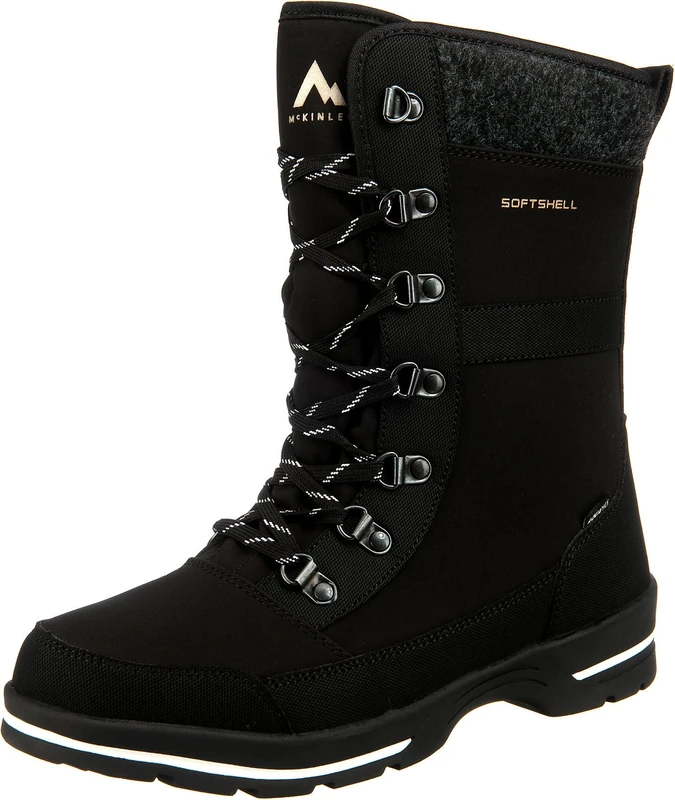 McKINLEY Women's Viviana Iii AQX Boots, Black/White, 7 UK - Image 1