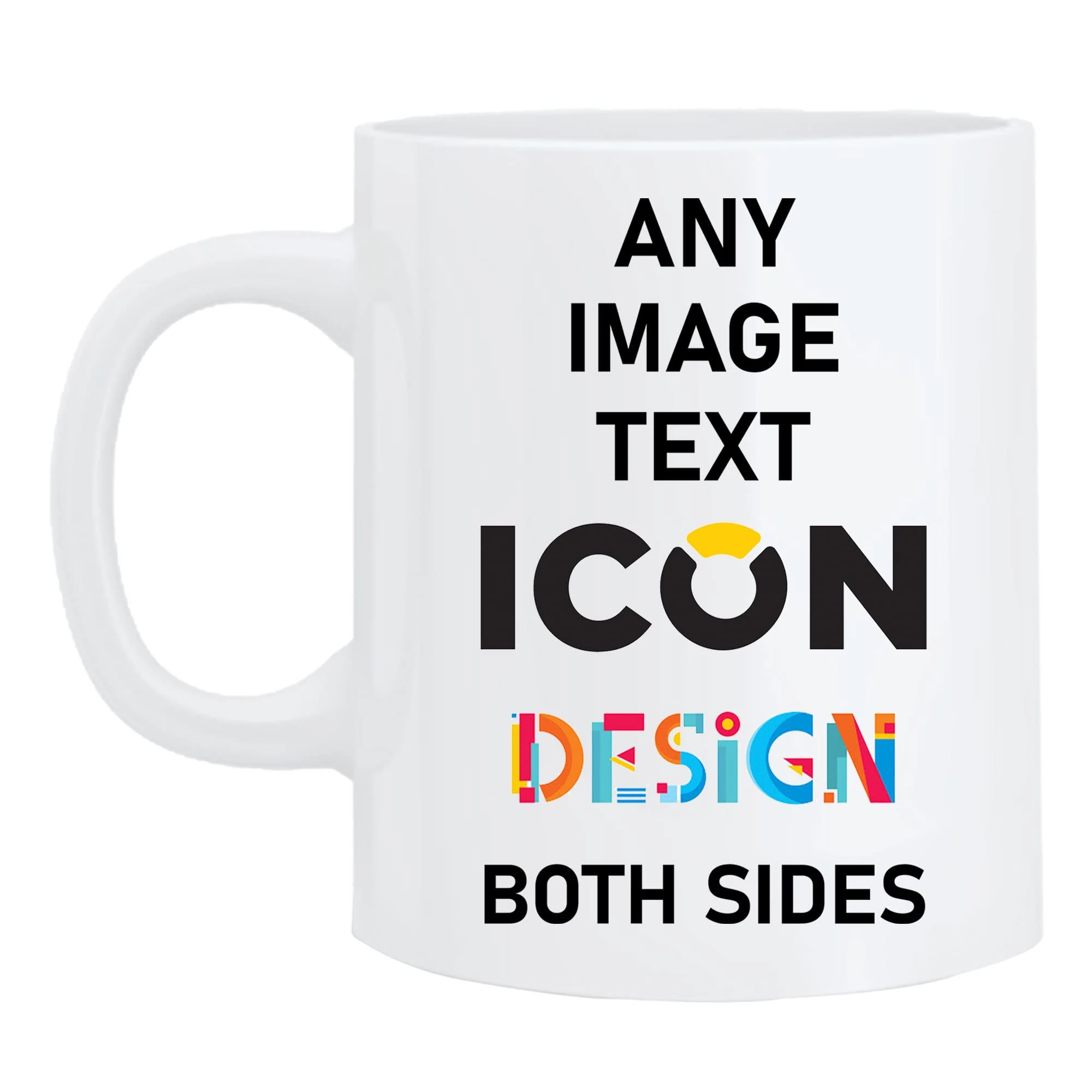 Personalised Mug with Photo and Text | Customised Logo Design | Personalised Gift for Him or Her on Special Occasions Anniversary, Mother’s Day, Father’s Day, and Birthday