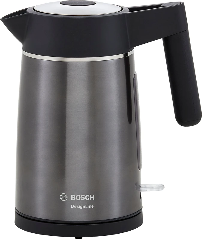Bosch DesignLine TWK5P475GB Stainless Steel Cordless Kettle,1.7 Litres, 3000W - Graphite
