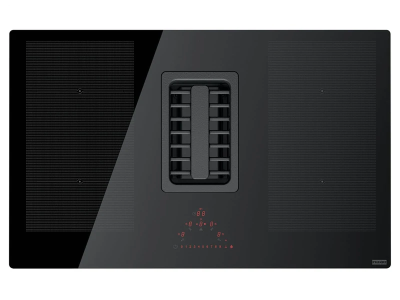 Franke induction hob which is integrated with a hood with 4 heating fields and 7.4 kW of power Maris 2gether FMA 839 HI - 340.0595.364