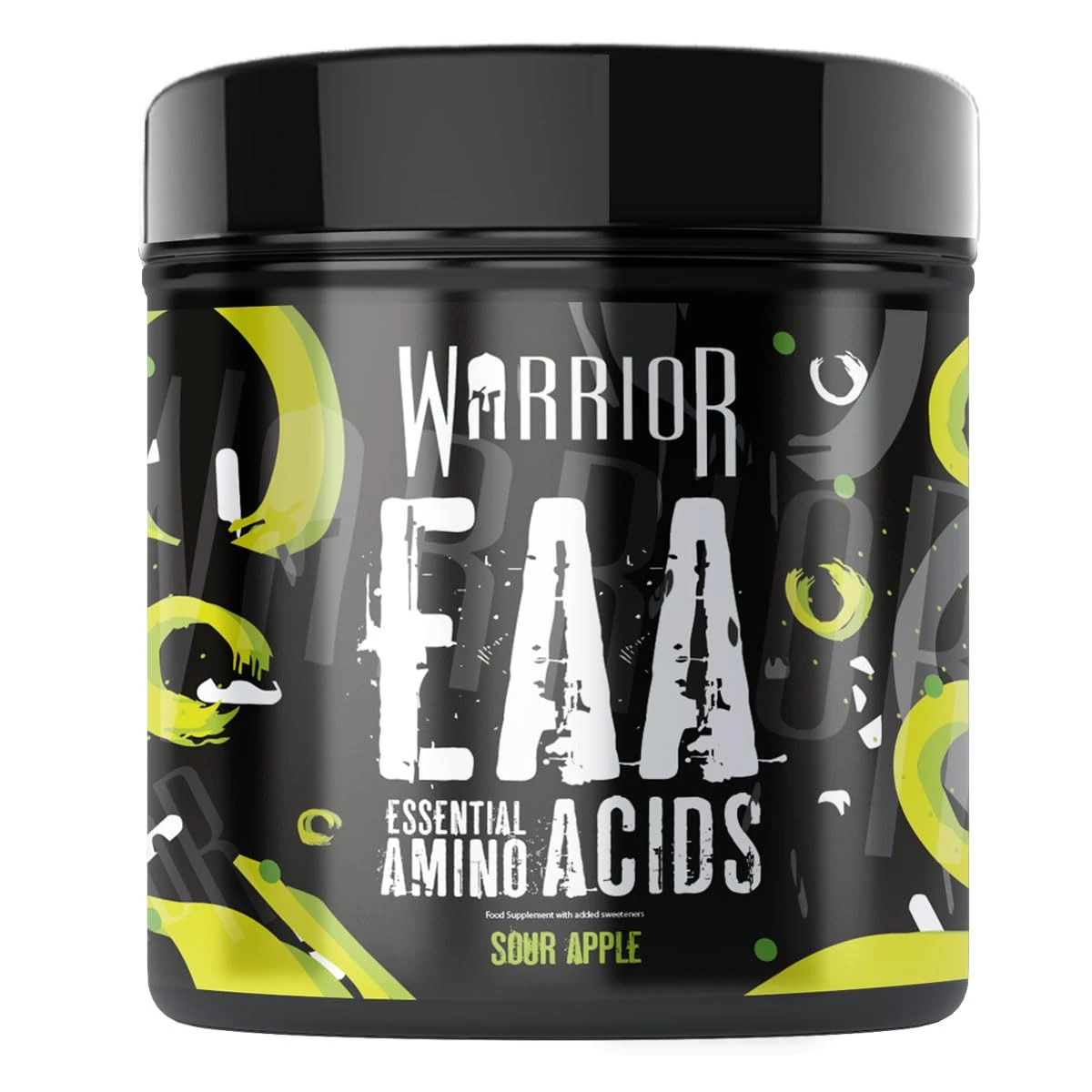 Warrior EAA - Essential Amino Acids - 360g - Provides Exceptional Support for Recovery & Muscle Soreness - Formula Includes Cyclic Dextrin, Taurine and More, Sour Apple