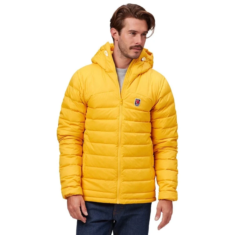 Fjallraven F86121-154 Expedition Pack Down Hooded-Jacket Men, Dandelion, S