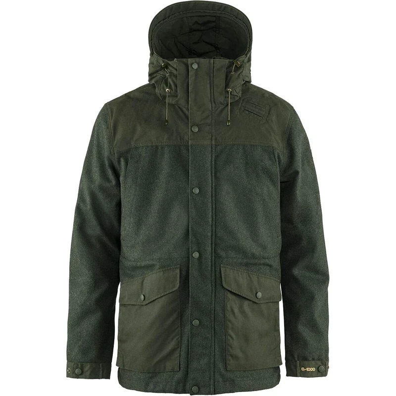 FJALLRAVEN F86903-662 Värmland Wool Jacket M Deep Forest XXL