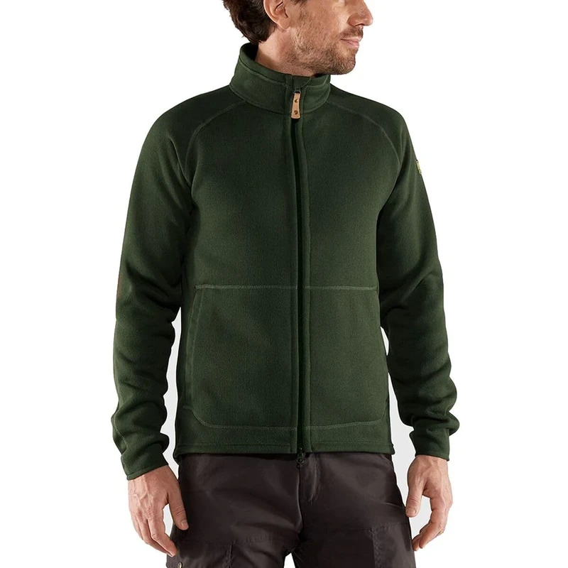 FJALLRAVEN F87317-662 Övik Fleece Zip Sweater M Deep Forest XS