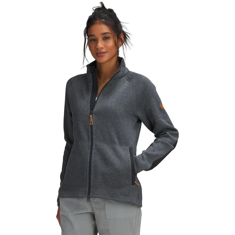 FJALLRAVEN F83520-030 Övik Fleece Zip Sweater W Dark Grey XL