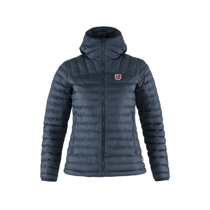 Fjallraven F86120-560 Expedition Lätt Hooded-Jacket Women, Navy, M