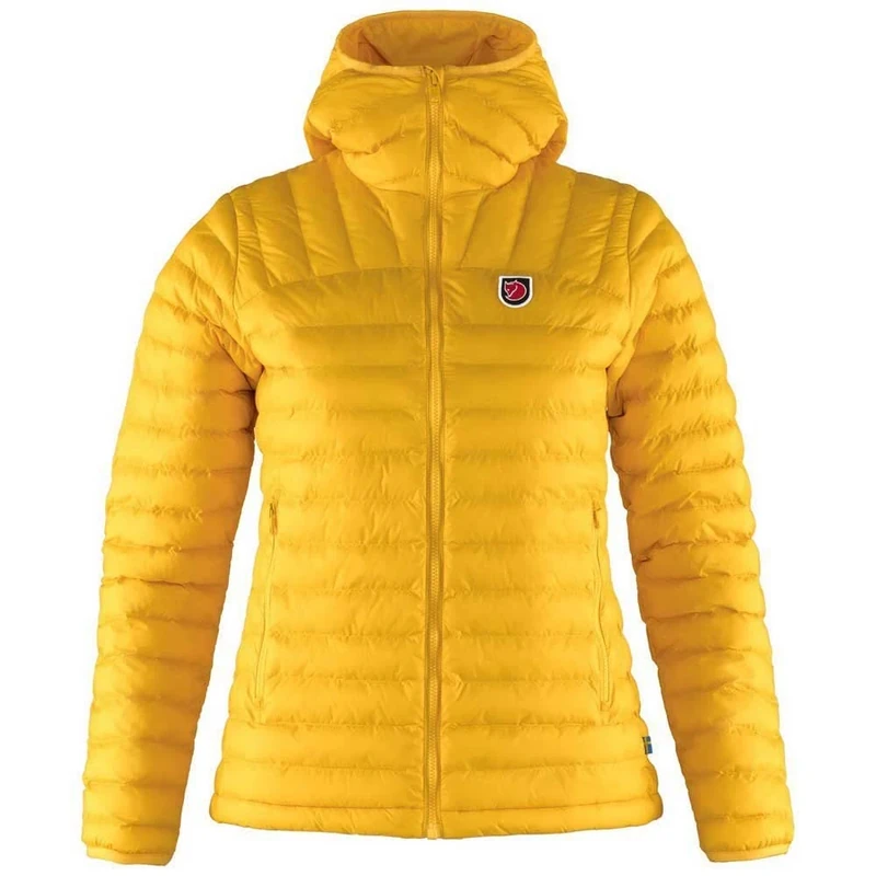 FJÄLLRÄVEN F86120-154 Expedition Lätt Hooded-Jacket Women, Dandelion, S