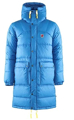 FJALLRAVEN F86125-525 Expedition Long Down Parka M UN Blue S