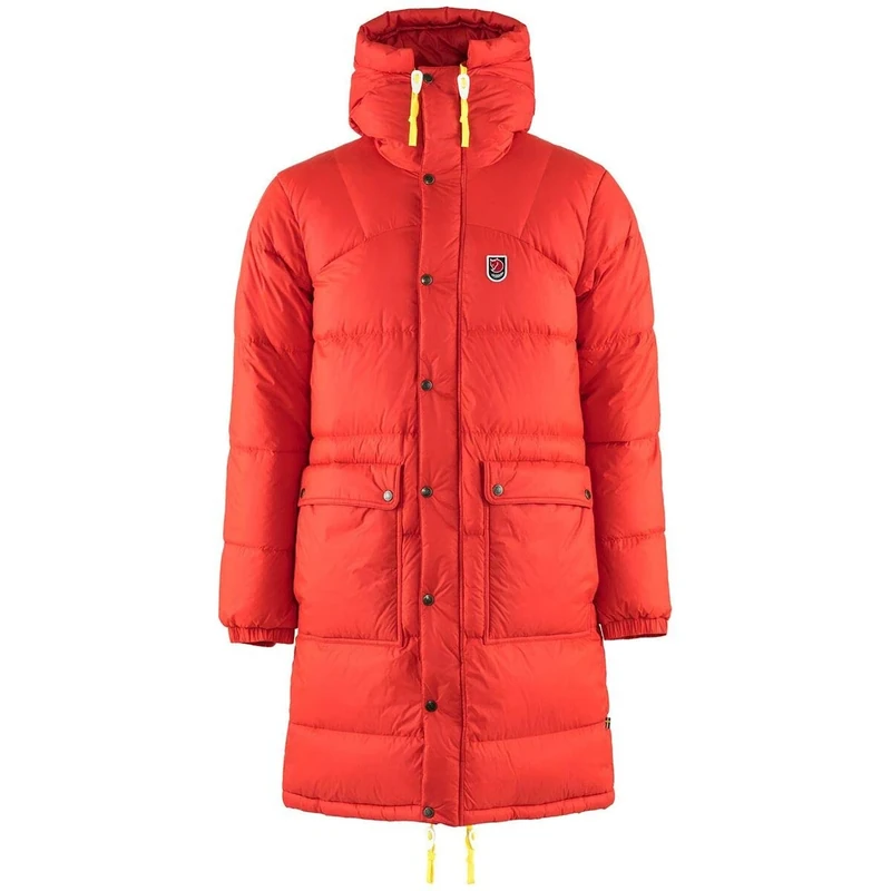 FJALLRAVEN F86125-334 Expedition Long Down Parka M True Red M