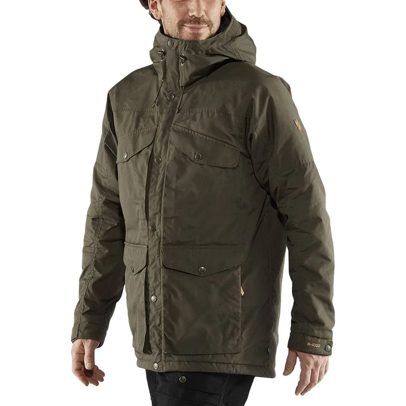 FJALLRAVEN F86220-633 Vidda Pro Wool Padded Jacket M Dark Olive XS