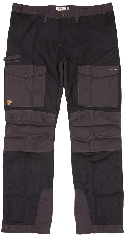 FJALLRAVEN F86904-030 Värmland Wool Trousers M Dark Grey 50