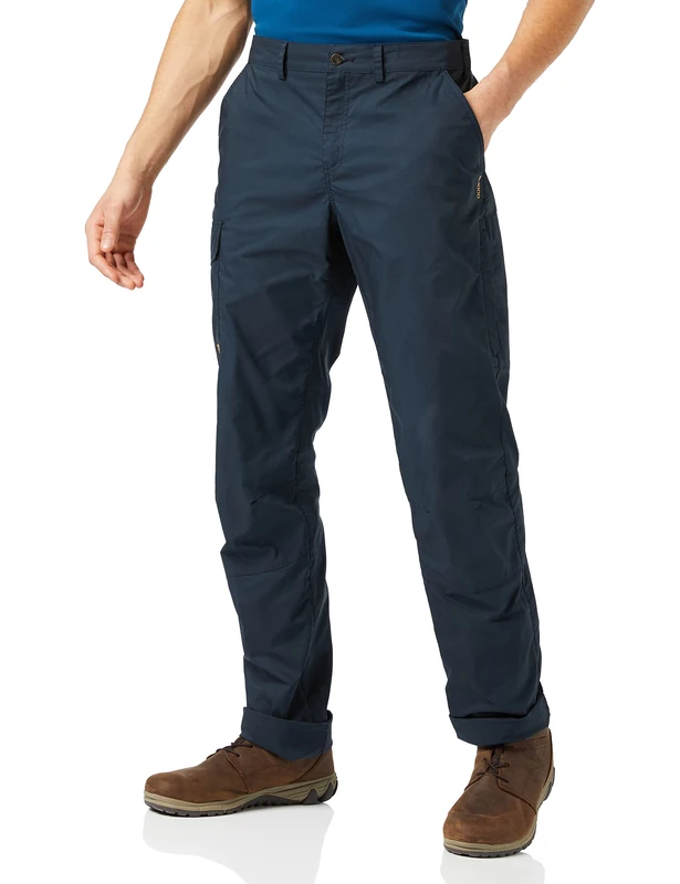 Fjallraven 87023 Karla Lite Women's Curved Trousers W Pants Dark Navy, 48 - Image 1