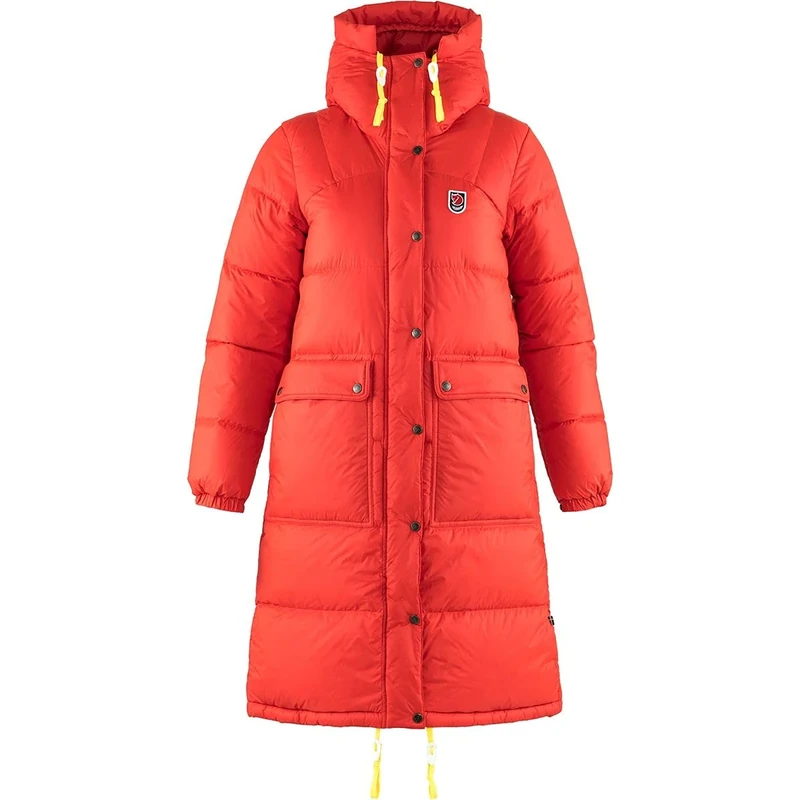 FJALLRAVEN F86126-334 Expedition Long Down Parka W True Red S