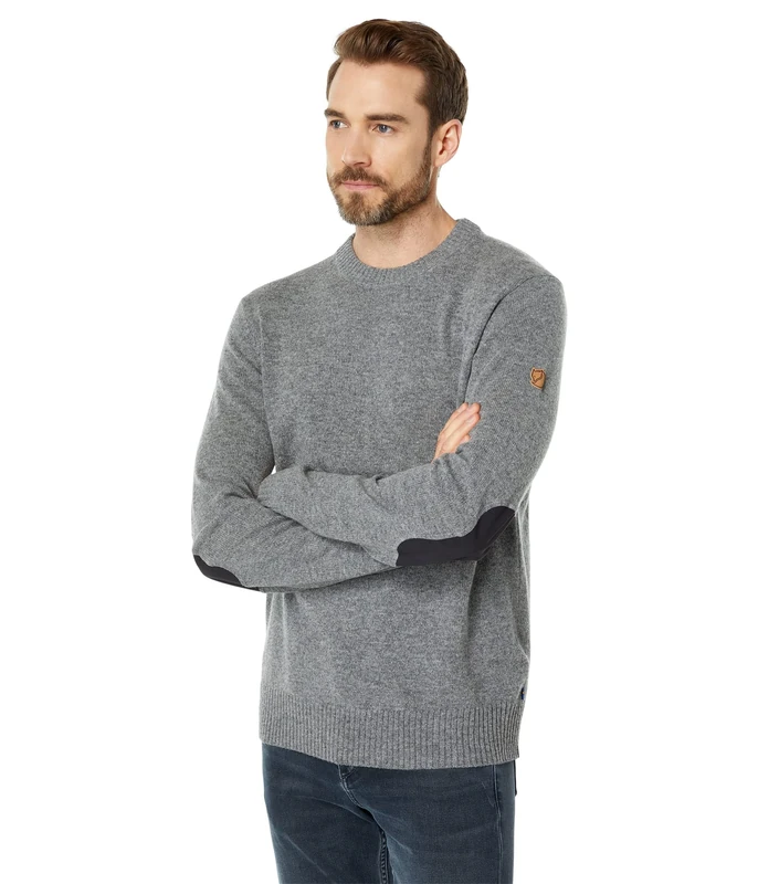 FJALLRAVEN F87323-020 Övik Round-Neck Sweater M Grey XS