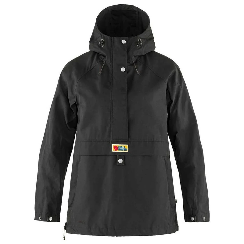 FJALLRAVEN Women's Vardag Anorak Sweatshirt, Grey, XS UK
