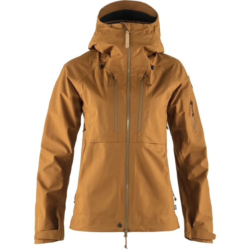 FJALLRAVEN F89600-230 Keb Eco-Shell Jacket W Chestnut XL