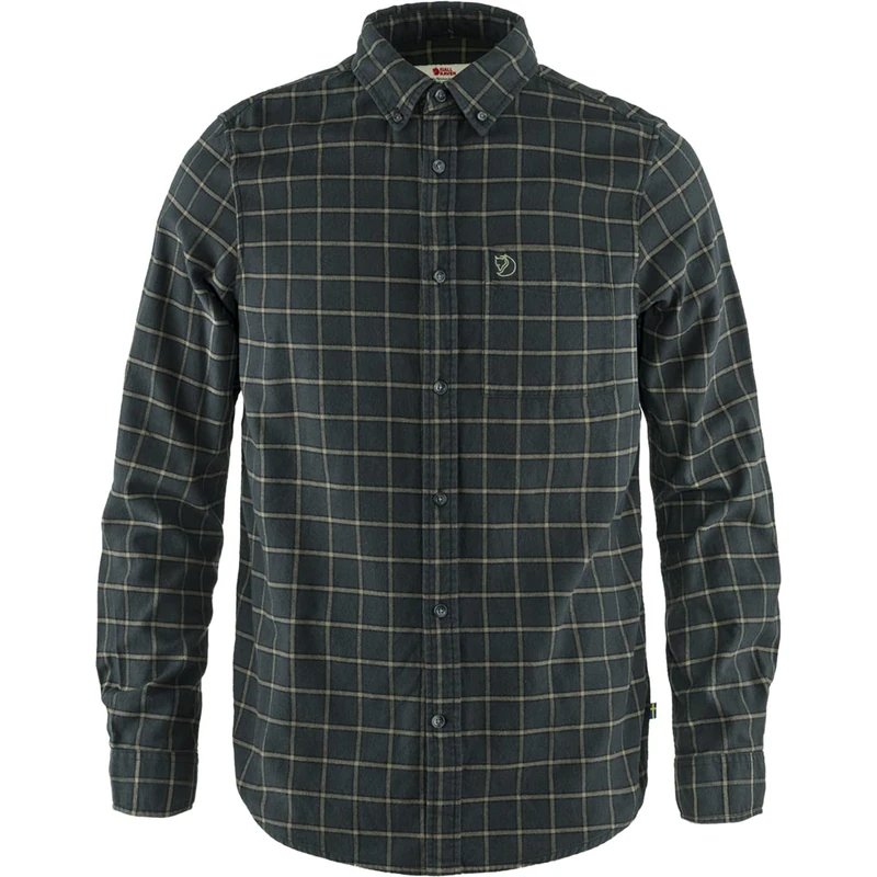 FJALLRAVEN F82979-030 Övik Flannel Shirt M Dark Grey XS