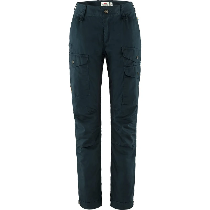 FJALLRAVEN Women's Vidda Pro Ventilated W Reg Trouser, Blue, 34 UK