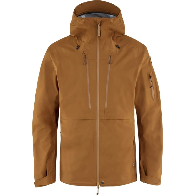 Fjallraven Men's Keb Eco-shell M Jacket - Brown, L UK