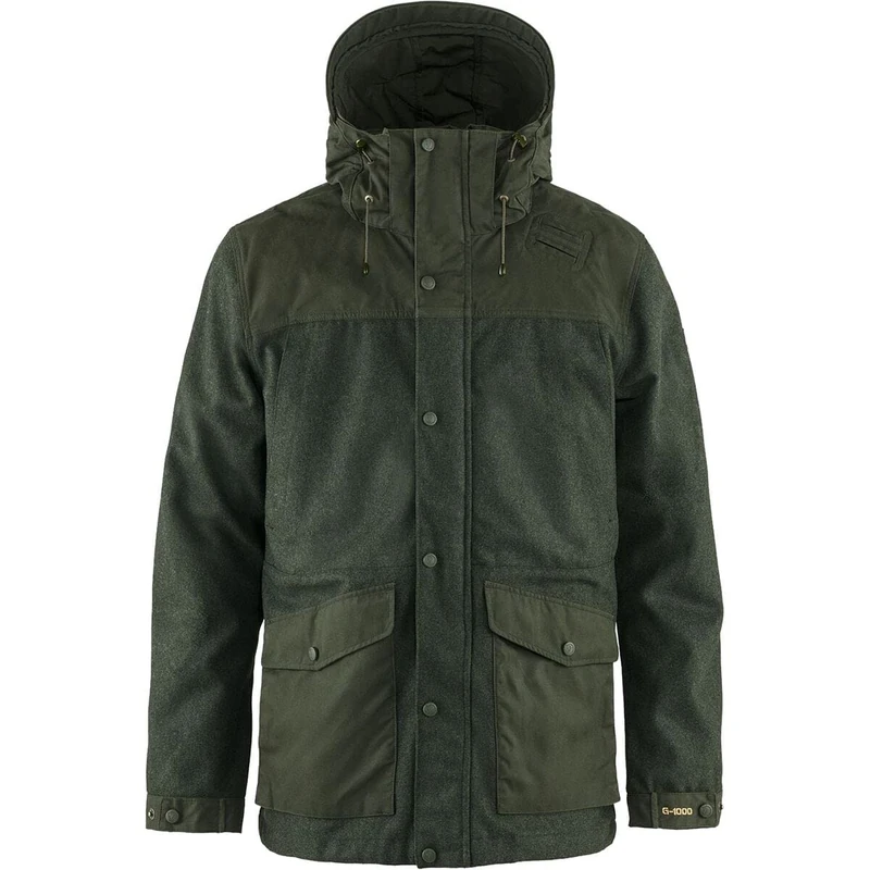 FJALLRAVEN F86903-662 Värmland Wool Jacket M Deep Forest S - Image 1